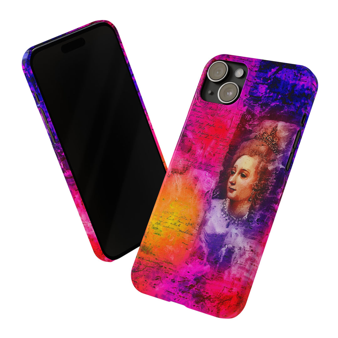 Modern Vintage Woman Slim Cute Phone Cases for Iphone | iPhone 15 Case | iPhone 15 Pro Max Case, Iphone 14, Iphone 14 Pro Max, Iphone 13 - Studio40ParkLane