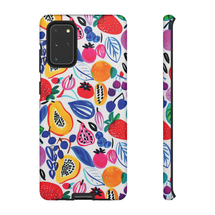Premium Tough Summer Fruit Collage Gift for Her Cute Phone Cases for Samsung and Iphone, 16, 15, 14, S24, S23, S22, S21, S20, Plus, Ultra, Pro - Studio40ParkLane