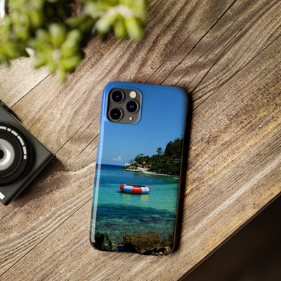 Jamaica Beach Pontoon Slim Cute Phone Cases for Iphone | iPhone 15 Case | iPhone 15 Pro Max Case, Iphone 14, Iphone 14 Pro Max, Iphone 13, 12