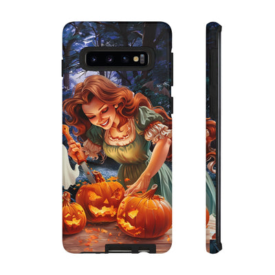 Autumn Fall Pumpkin Fairy Gift for Her Cute Phone Case for, Samsung Galaxy S24, S23, S22, S21, IPhone 16 Case | Iphone 15, Iphone 14, IPhone 13 Case