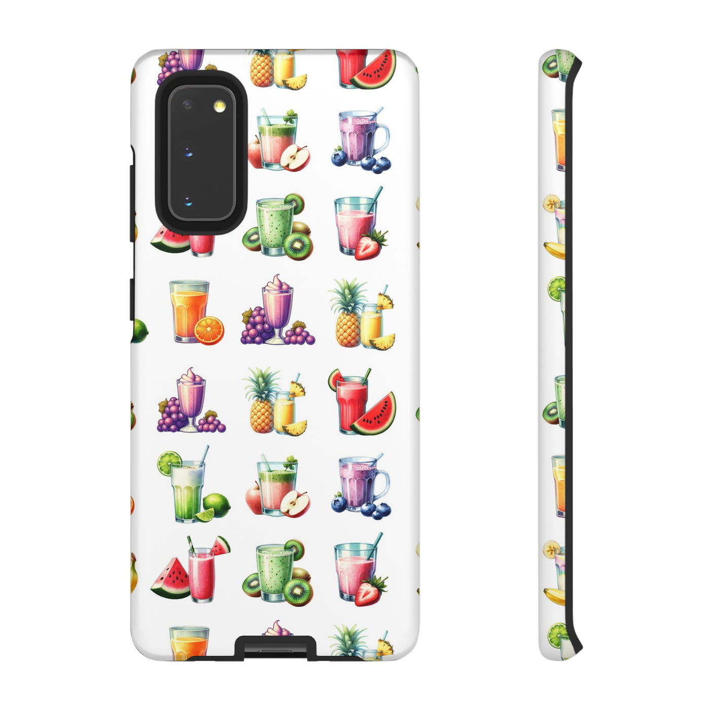 Cute Samsung Case | Cool Iphone Case | Tropical Summer Fruit Cocktail, Samsung S24, S23, S22, S21, IPhone 15 Case | Iphone 14 Case, Iphone 13 Case