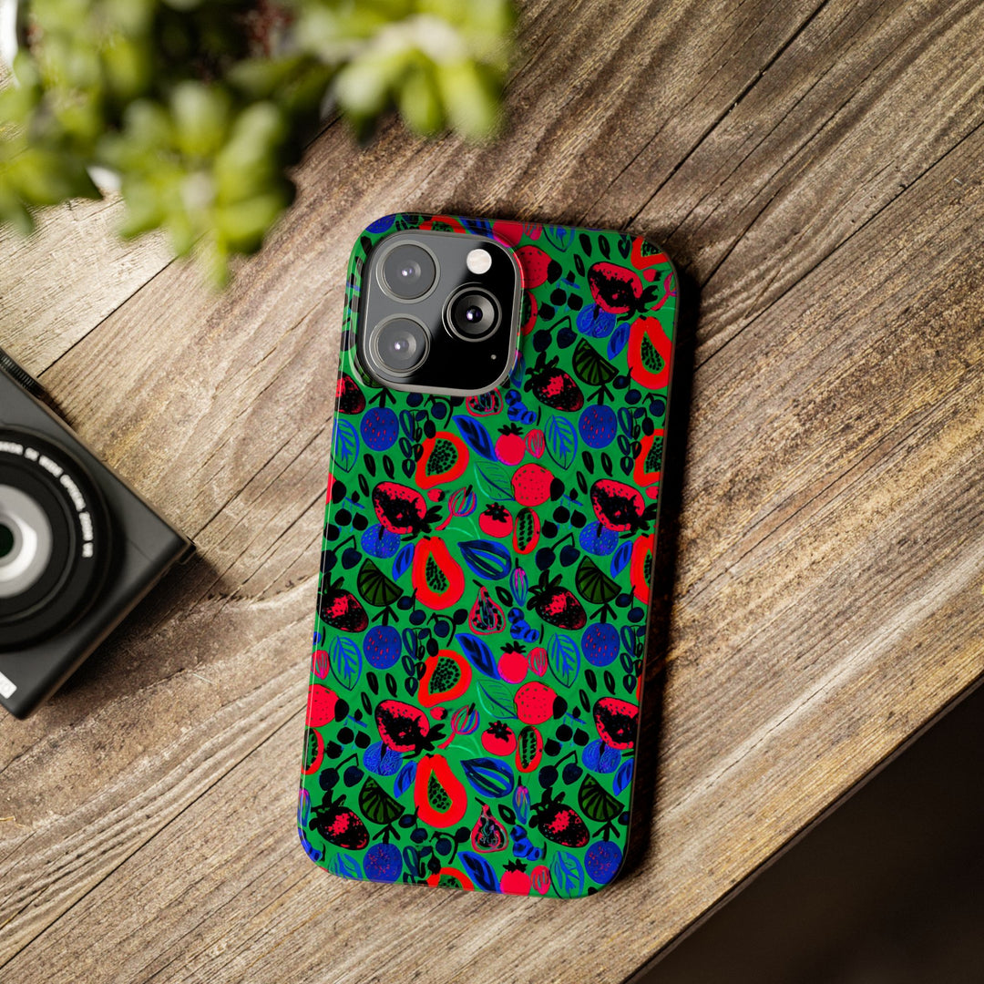 Slim Trendy Fall Fruit Gift for Her Cute Phone Cases for Iphone 16 Cases | iPhone 15 Case | iPhone 15 Pro Max Case, Iphone 14 Case, Iphone 13, Slim - Studio40ParkLane