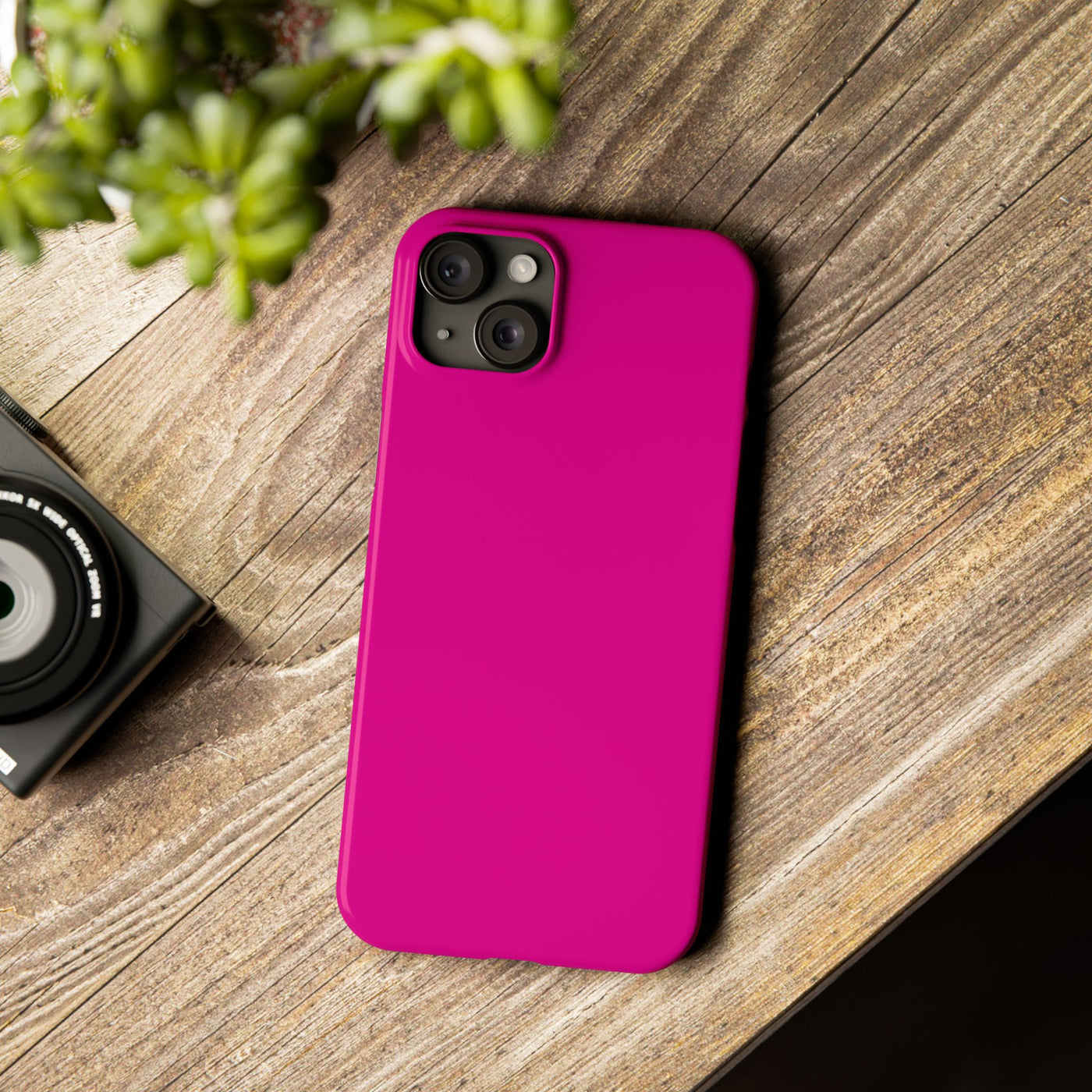 Slim Cute Bright Pink Phone Cases for Iphone 16 | iPhone 15 Case | iPhone 15 Pro Max Case, Iphone 14, Iphone 14 Pro Max, Iphone 13