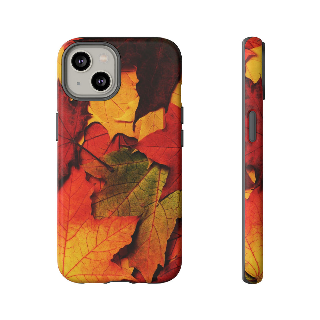 Autumn Fall Leaves Gift Cute Phone Case for, Samsung Galaxy S24, S23, S22, S21, IPhone 16 Case | Iphone 15, Iphone 14, IPhone 13 Case Mom Dad Gift - Studio40ParkLane