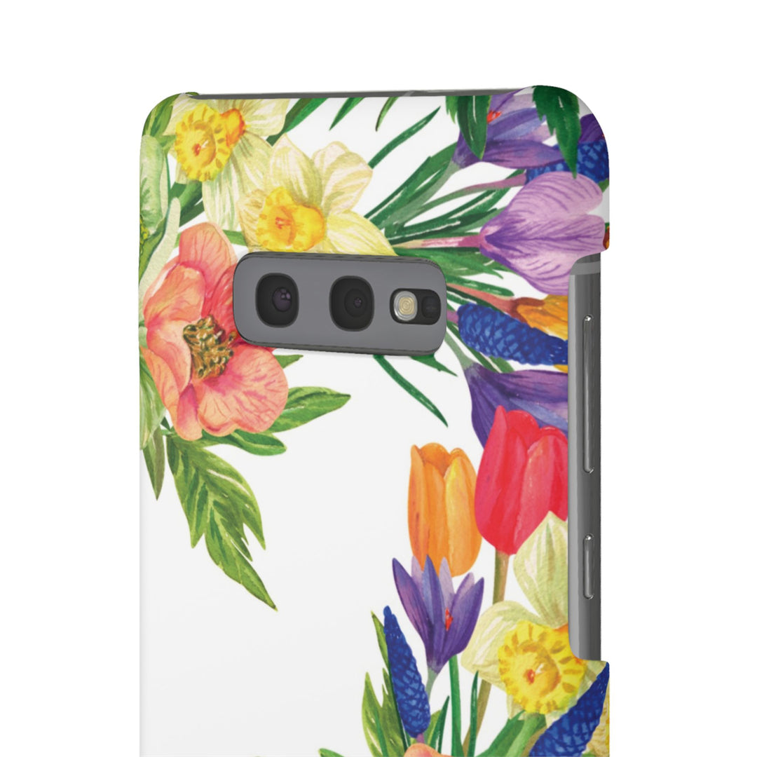 Sleek Snap Spring Summer Flowers Cute Phone Case for iPhone 16 15 14 13 12 11 X Xs Max Xr Pro Plus Samsung Galaxy S24 S23 S22 S21 S20 Ultra