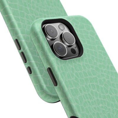 Non Leather Mint Color Pattern Magsafe Cute Phone Case for Iphone Gift for Her, | iPhone 15 Case | iPhone 15 Pro Max Case, Iphone 14, Iphone 14 Pro Max, Iphone 13, Iphone 16 - Studio40ParkLane