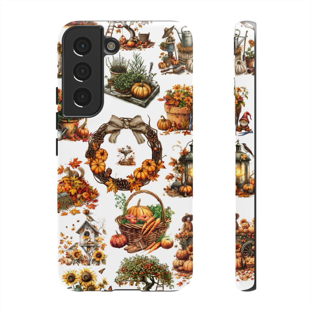 Impact Resistant, Fall Leaves Collage, Cute Phone Cases for Samsung S24, S23, S22, S21, IPhone 15 pro Iphone 14 pro Iphone 13 IPhone 12 Iphone 11 - Studio40ParkLane