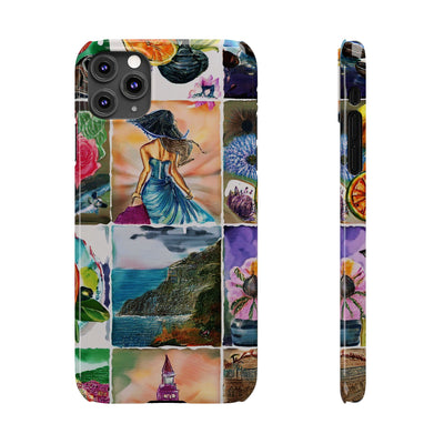 Travel Coquette Collage Slim Cute Phone Cases for Iphone  | iPhone 15 Case | iPhone 15 Pro Max Case, Iphone 14, Iphone 14 Pro Max, Iphone 13