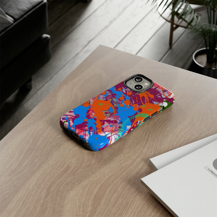 Cute IPhone Case | iPhone 15 Case | iPhone 15 Pro Max Case, Iphone 14 Case, Iphone 14 Pro Max Case IPhone Case for Art Lovers Fall Paint Splash - Studio40ParkLane