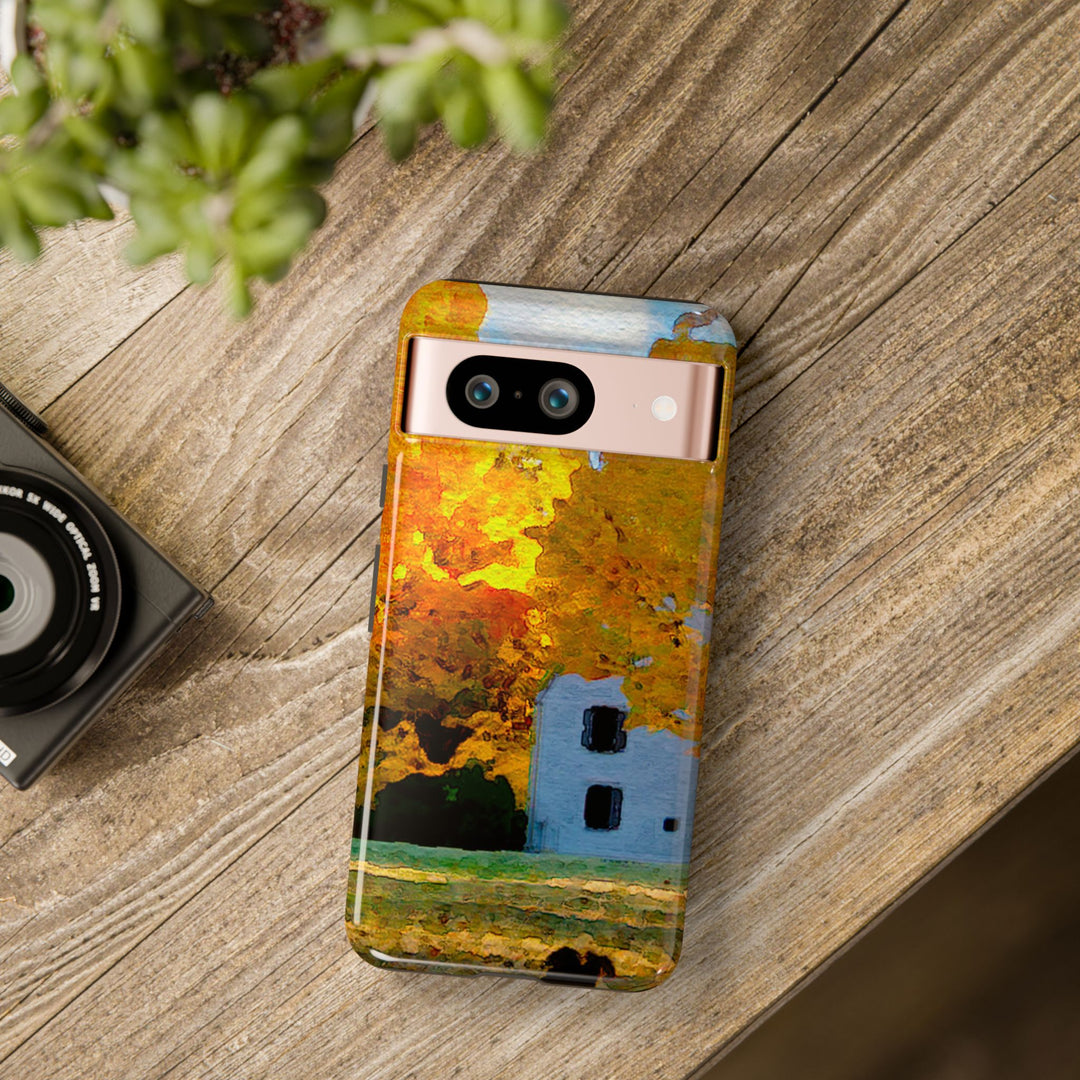 Impact Resistant, Fall Leaves Watercolor, Cute Phone Cases for Samsung S24, S23, S22, S21, IPhone 15 pro Iphone 14 pro Iphone 13 IPhone 12 Iphone 11 - Studio40ParkLane