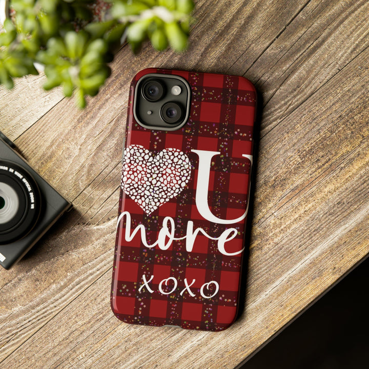 Cute IPhone Case | iPhone 15 Case | iPhone 15 Pro Max Case, Iphone 14 Case, Iphone 14 Pro Max Case IPhone Case for Art Lovers, Love You Red - Studio40ParkLane