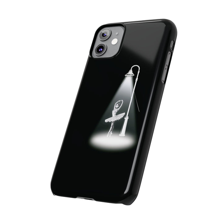 Slim Ballet Dancer Spotlight Gift for Her Cute Phone Cases for Iphone 16 Pro Max | iPhone 15 Case | iPhone 15 Pro Max Case, Iphone 14, 13, 12, 11, 10, 8, 7 - Studio40ParkLane