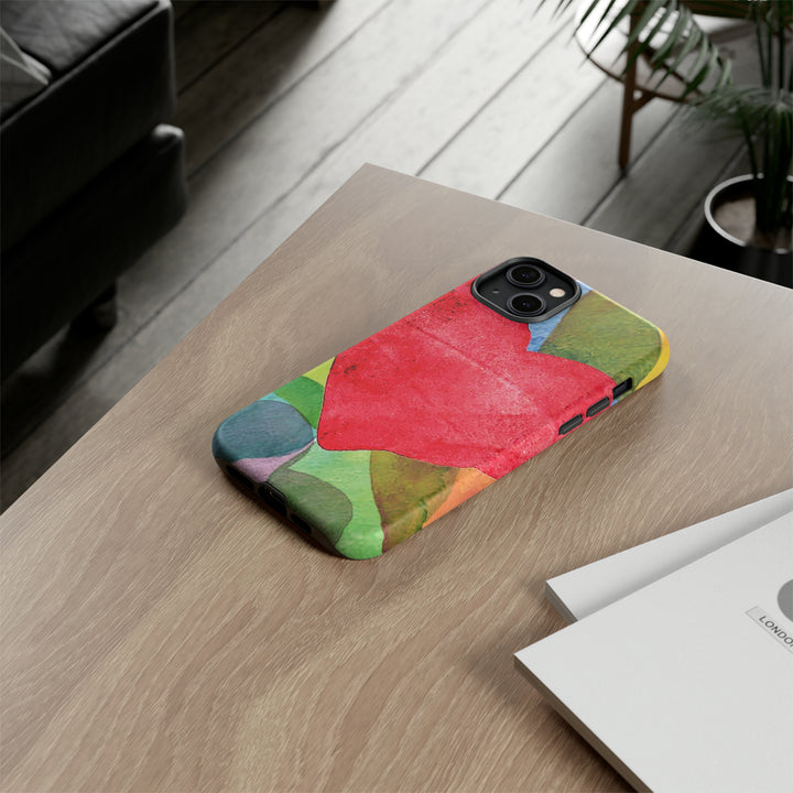 Cute IPhone Case | iPhone 15 Case | iPhone 15 Pro Max Case, Iphone 14 Case, Iphone 14 Pro Max Case IPhone Case for Art Lovers, Red Heart - Studio40ParkLane