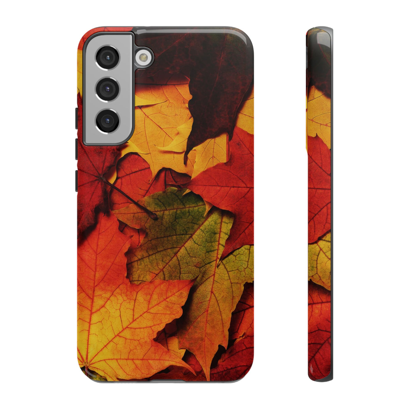 Autumn Fall Leaves Gift Cute Phone Case for, Samsung Galaxy S24, S23, S22, S21, IPhone 16 Case | Iphone 15, Iphone 14, IPhone 13 Case Mom Dad Gift