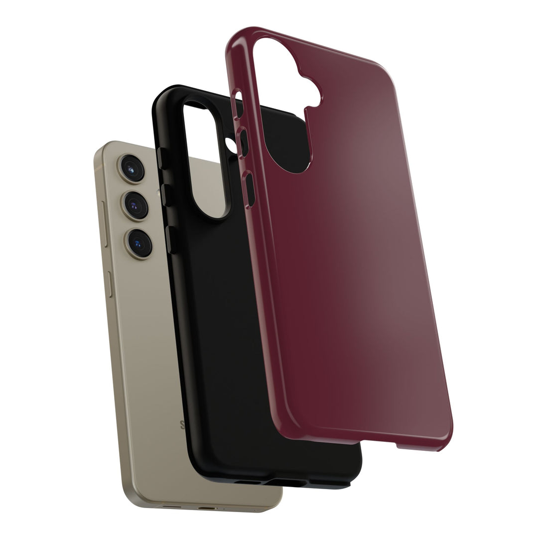 Premium Tough Burgundy Maroon Red Gift for Her Cute Phone Cases for Samsung S25 S24, S23, S22, S21, Iphone, 16, 15, 14, 13 Pro Max Ultra - Studio40ParkLane