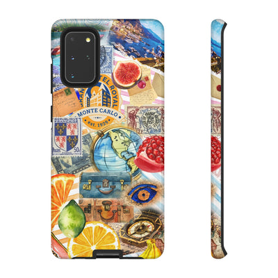 Cute European Summer Collage Phone Case, for IPhone 16 Case | Iphone 15, Iphone 14, IPhone 13 Case, 11 8 7, Samsung Galaxy S24, S23, S22, S21 Extra Protective