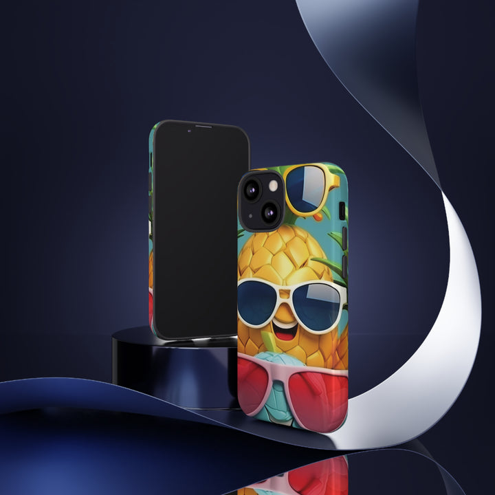 Cute IPhone Case | Summer Pineapple Fruit, iPhone 15 Case | iPhone 15 Pro Case, Iphone 14 Case, Iphone 14 Pro Max Case, Protective Iphone Case - Studio40ParkLane