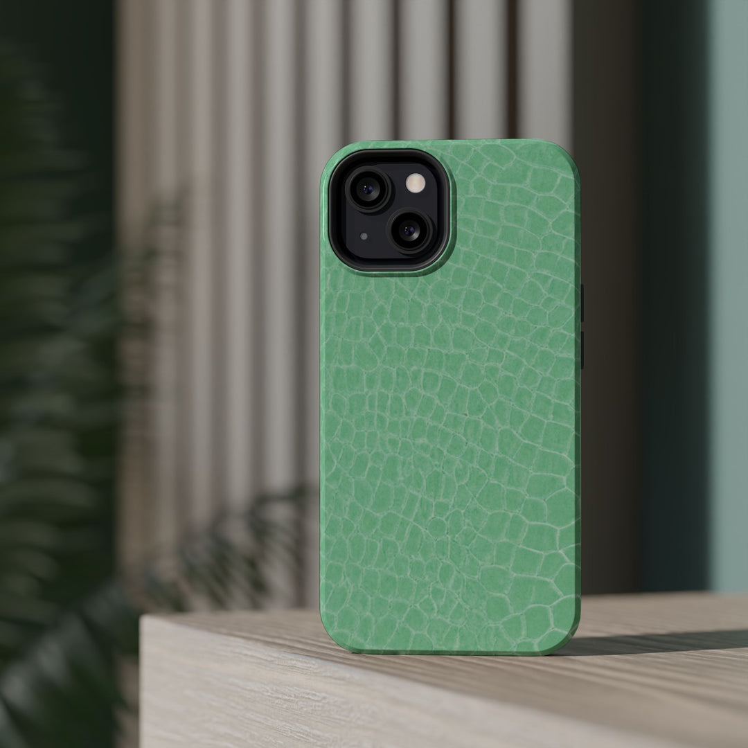 Non Leather Mint Color Pattern Magsafe Cute Phone Case for Iphone Gift for Her, | iPhone 15 Case | iPhone 15 Pro Max Case, Iphone 14, Iphone 14 Pro Max, Iphone 13, Iphone 16 - Studio40ParkLane