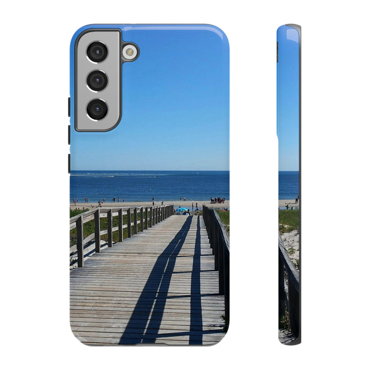 Cute Samsung Case | Cool Iphone Case | Summer Beach Walk, Samsung S24, S23, S22, S21, IPhone 15 Case | Iphone 14 Case, Iphone 13 Case - Studio40ParkLane