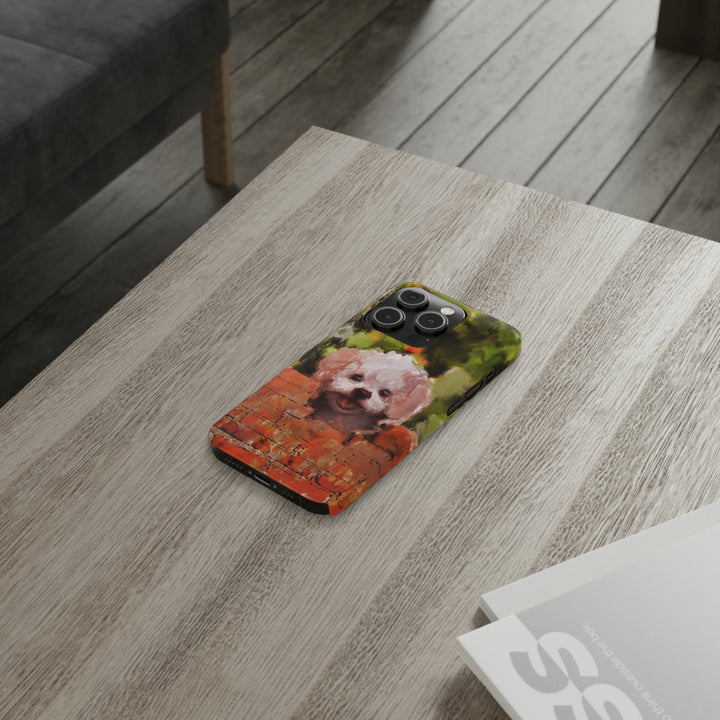 Slim Cute Phone Cases for Iphone - | iPhone 15 Case | iPhone 15 Pro Max Case, Iphone 14 Case, Iphone 14 Pro Max, Iphone 13, Bichon Frise Dog - Studio40ParkLane