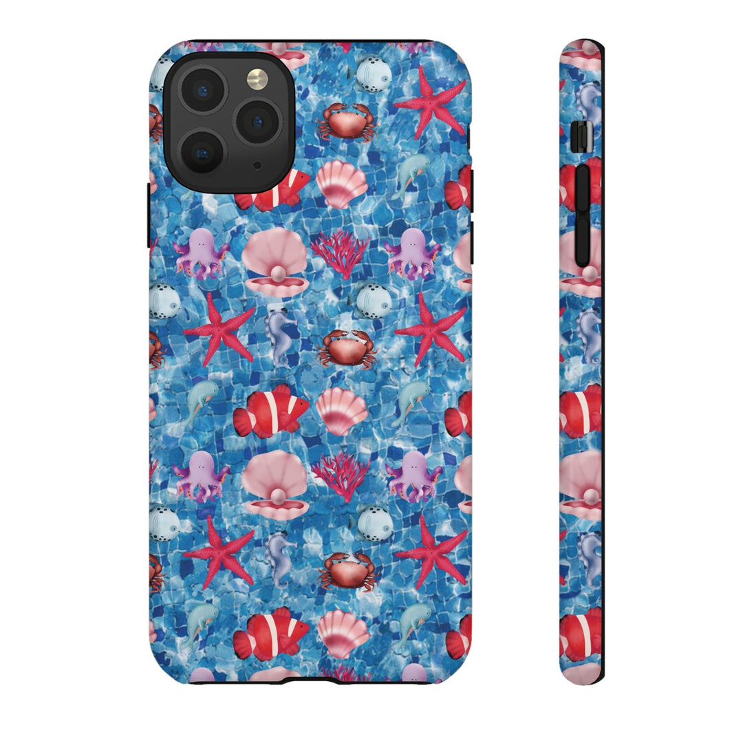 Cute IPhone Case | Under The Sea, iPhone 15 Case | iPhone 15 Pro Case, Iphone 14 Case, Iphone 14 Pro Max Case, Protective Iphone Case - Studio40ParkLane