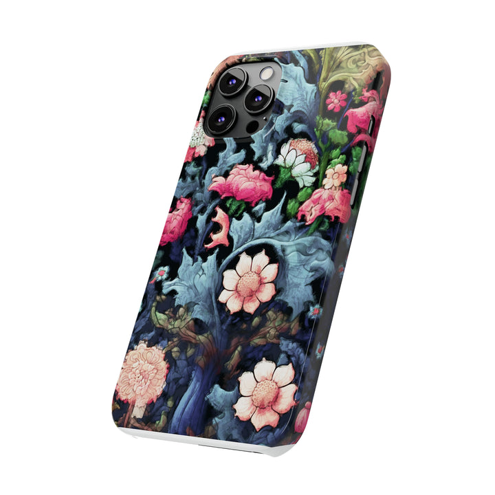 Slim Cute Phone Cases for Iphone - | iPhone 15 Case | iPhone 15 Pro Max Case, Iphone 14 Case, Iphone 14 Pro Max, Iphone 13, Flowers Scene - Studio40ParkLane