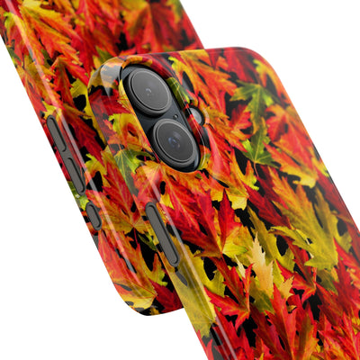 Slim Fall Leaves Slim Cute Phone Cases for Iphone  | iPhone 15 Case | iPhone 15 Pro Max Case, Iphone 14, Iphone 14 Pro Max, Iphone 13