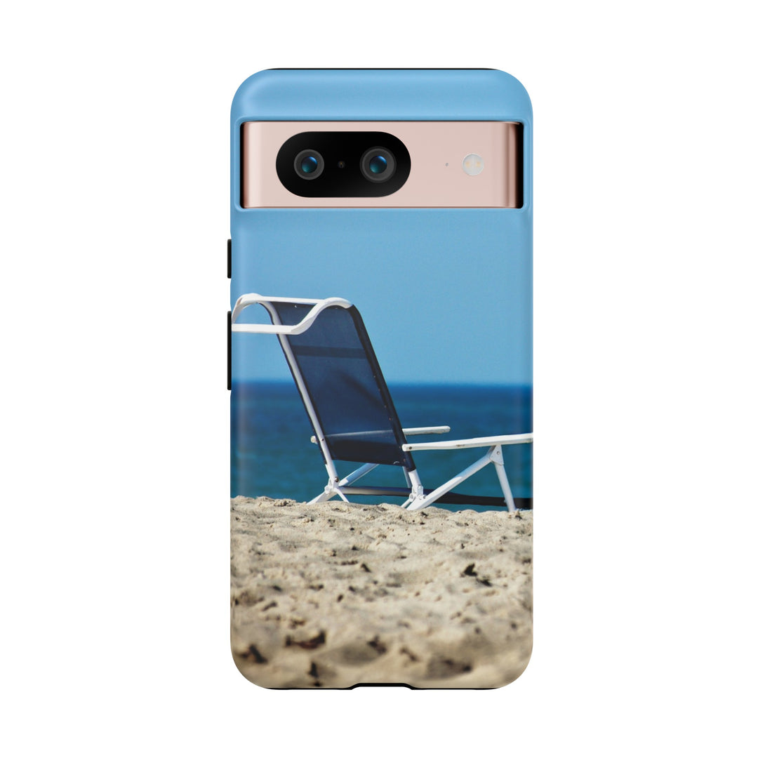 Cute Samsung Case | Cool Iphone Case | Summer Blue Beach Chair, Samsung S24, S23, S22, S21, IPhone 15 Case | Iphone 14 Case, Iphone 13 Case - Studio40ParkLane