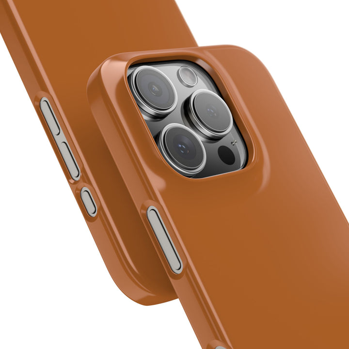Slim Red Rust Brown Gift for Her Aesthetic Cute Phone Case for Iphone 16 - | iPhone 15 Pro Max Case | iPhone 14 Case 13 12 11 10 9 8 7 - Studio40ParkLane