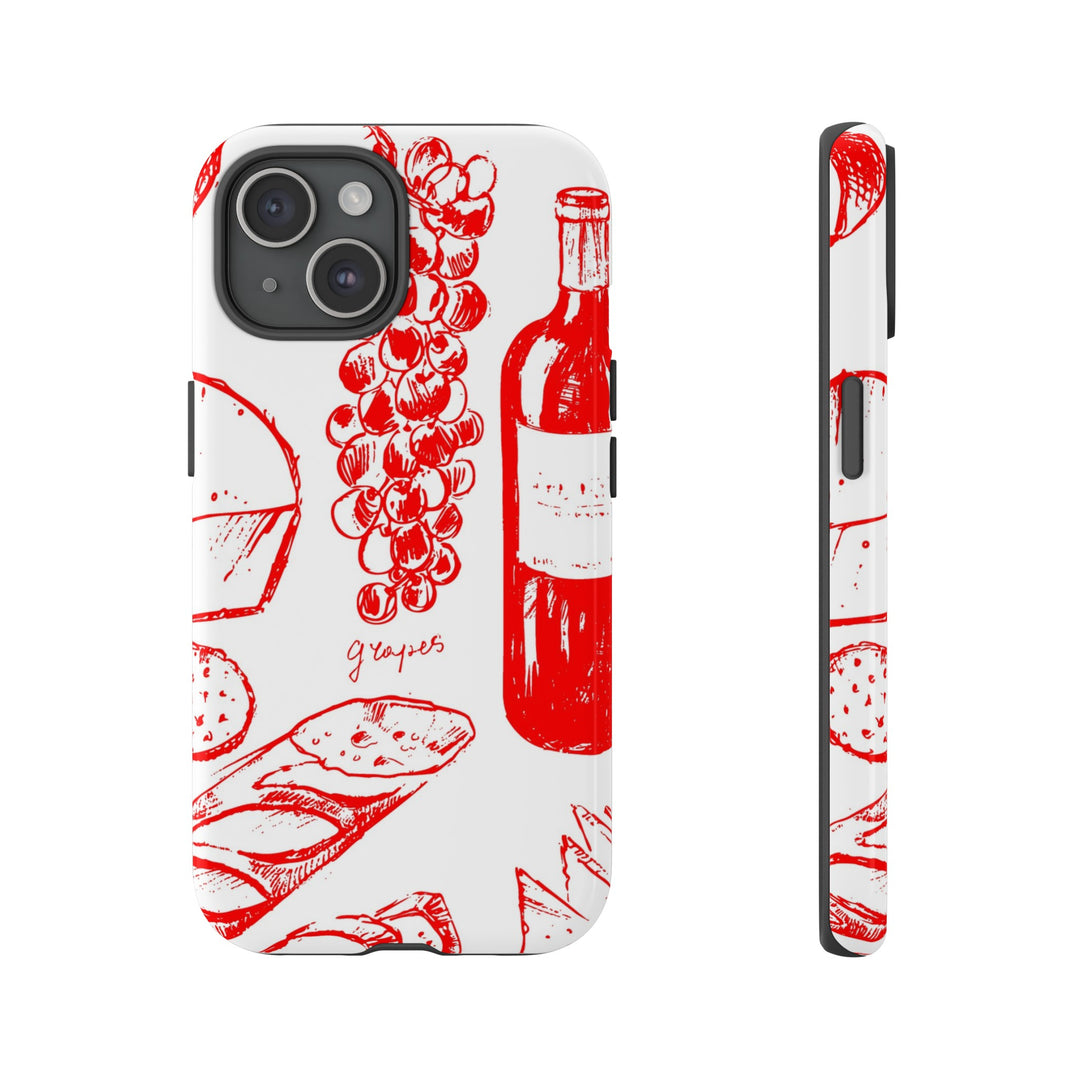 Impact Resistant, Italian French, Cute Phone Cases for Samsung S24, S23, S22, S21, IPhone 15 pro Iphone 14 pro Iphone 13 IPhone 12 Iphone 11 - Studio40ParkLane