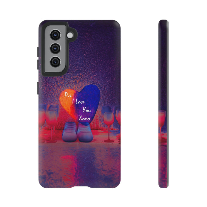 Cute Samsung Case | Cool Iphone Case | PS I love You - Heart, Samsung S24, S23, S22, S21, IPhone 15 Case | Iphone 14 Case, Iphone 13 Case - Studio40ParkLane