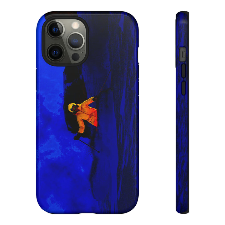 Cute IPhone Case | iPhone 15 Case | iPhone 15 Pro Max Case, Iphone 14 Case, Iphone 14 Pro Max Case IPhone Case for Art Lovers, Skier Mountain Night - Studio40ParkLane
