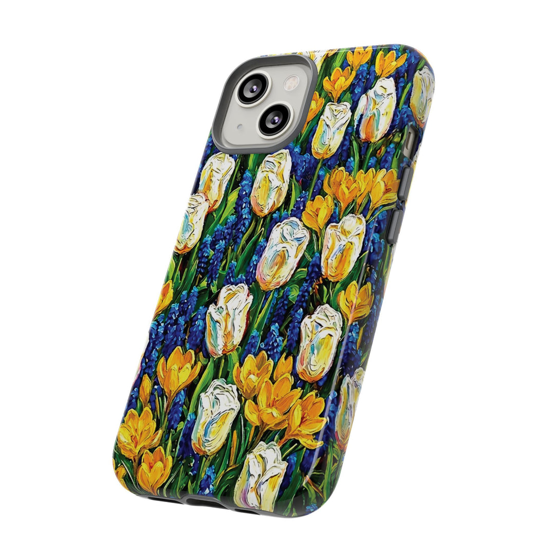 Tough Cute Spring Flowers Phone Case, for IPhone 17 Pro Max | Iphone 17 Air, Iphone 16, IPhone 15, 14 13 12, Samsung Galaxy S26, S25, S24, S23 - Studio40ParkLane