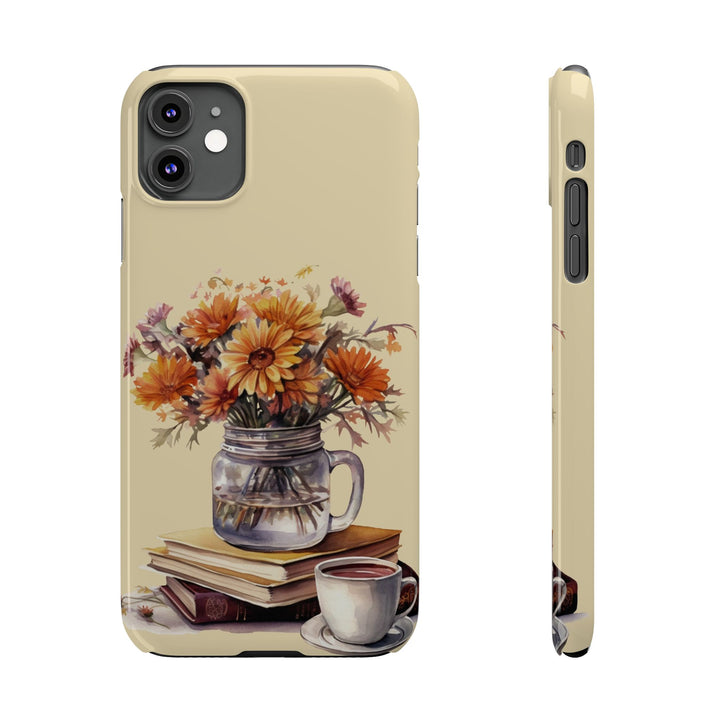 Slim Fall Autumn Leaves Cute Phone Cases for Iphone 16 | iPhone 15 Case | iPhone 15 Pro Max Case, Iphone 14, Iphone 14 Pro Max, Iphone 13, Slim Mom Dad Gift - Studio40ParkLane