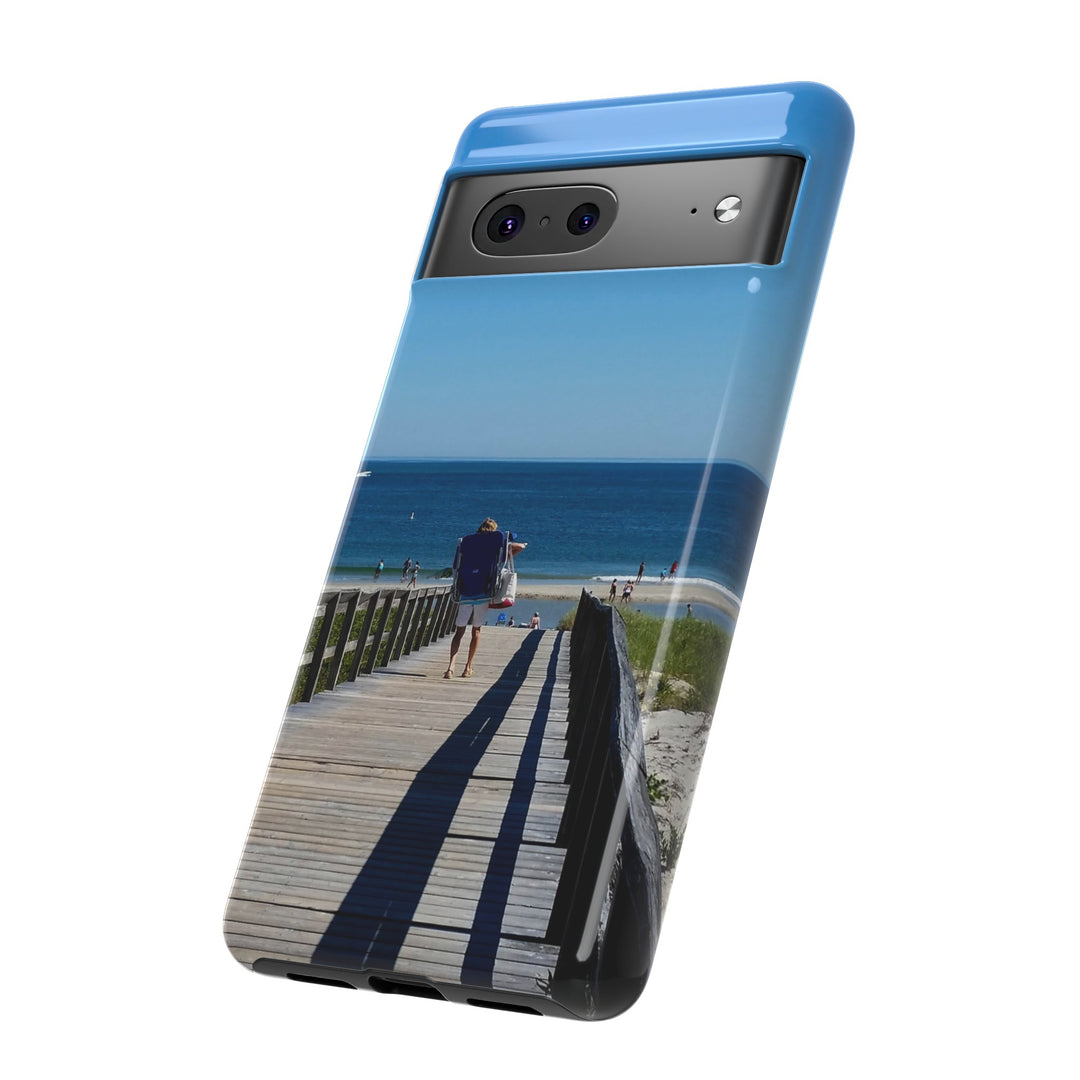 Cute Samsung Case | Cool Iphone Case | Summer Beach Walk, Samsung S24, S23, S22, S21, IPhone 15 Case | Iphone 14 Case, Iphone 13 Case - Studio40ParkLane