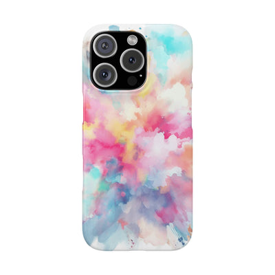 Paint Splash Pink Gift for Her Cute Phone Cases for Iphone 16 Pro Max | iPhone 15 Case | iPhone 15 Pro Max Case, Iphone 14, Iphone 14 Pro Max, Iphone 13 12 11 8 7