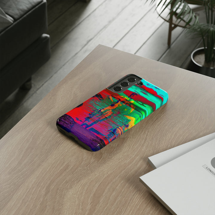Cute Samsung Phone Case | Aesthetic Samsung Phone Case | Dance Sunset Colorful | Galaxy S23, S22, S21, S20 | Luxury Double Layer | Cool - Studio40ParkLane