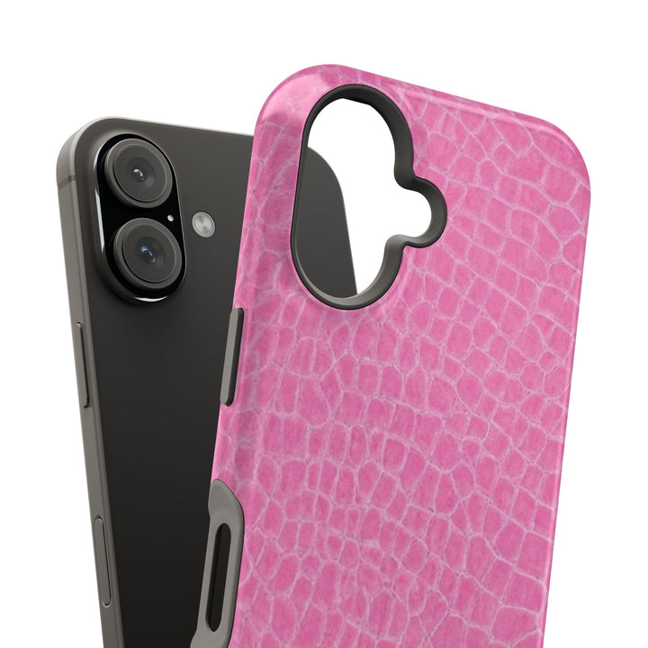 Non Leather Pink Color Pattern Magsafe Cute Phone Case for Iphone Gift for Her, | iPhone 15 Case | iPhone 15 Pro Max Case, Iphone 14, Iphone 14 Pro Max, Iphone 13, Iphone 16 - Studio40ParkLane