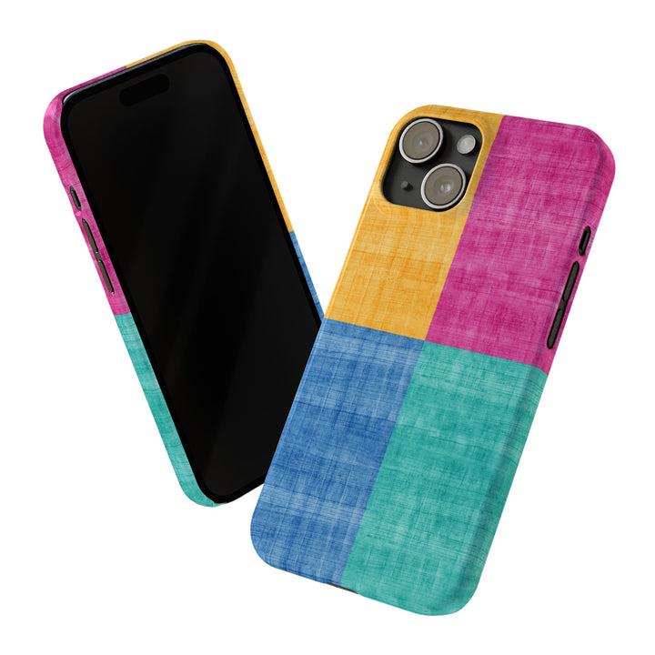 Slim Cute Phone Cases for Iphone | iPhone 15 Case | iPhone 15 Pro Max Case, Iphone 14, Iphone 14 Pro Max, Iphone 13, Abstract Color Blocks - Studio40ParkLane