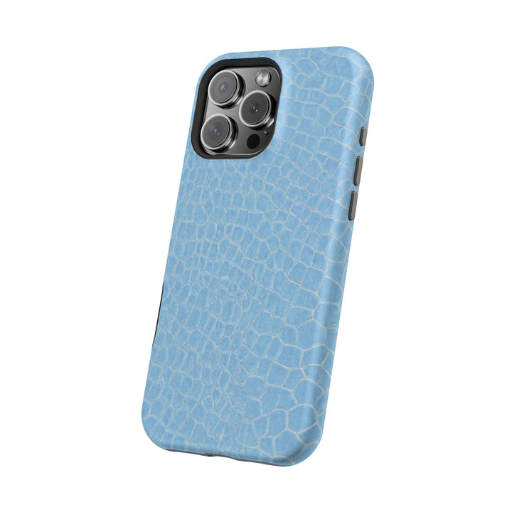 Non Leather Blue Color Pattern Magsafe Cute Phone Case for Iphone Gift for Her, | iPhone 15 Case | iPhone 15 Pro Max Case, Iphone 14, Iphone 14 Pro Max, Iphone 13, Iphone 16 - Studio40ParkLane