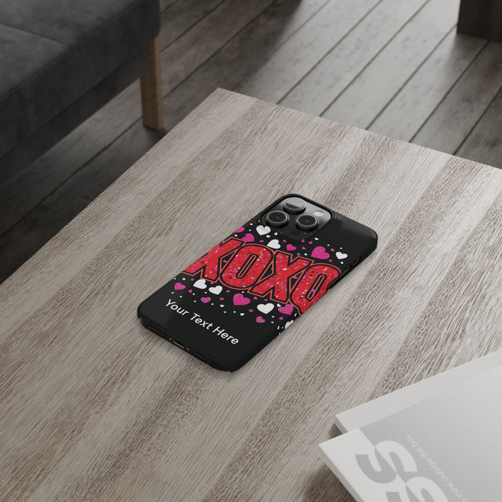 Slim Custom Personalized Valentine Love Gift for Her Cute Phone Cases for Iphone 16 Pro Max | iPhone 15 Case | iPhone 15 Pro Max Case, Iphone 14, 13, 12, 11, 10, 8, 7 - Studio40ParkLane
