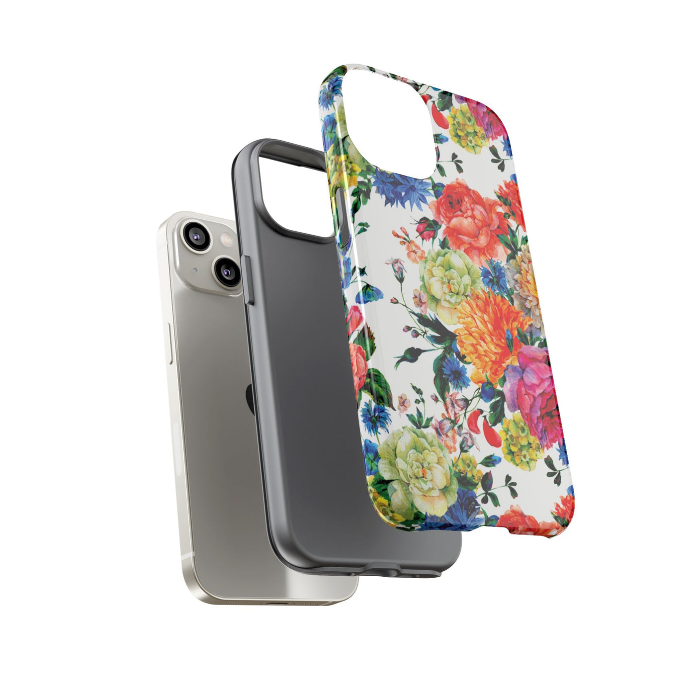 Premium Tough Spring Flowers Cute Phone Cases for Samsung S24, S23, S22, S21, S20, Plus and Ultra, Iphone 16 Pro Max,15, 14, 13, 12, 11, 10 - Studio40ParkLane