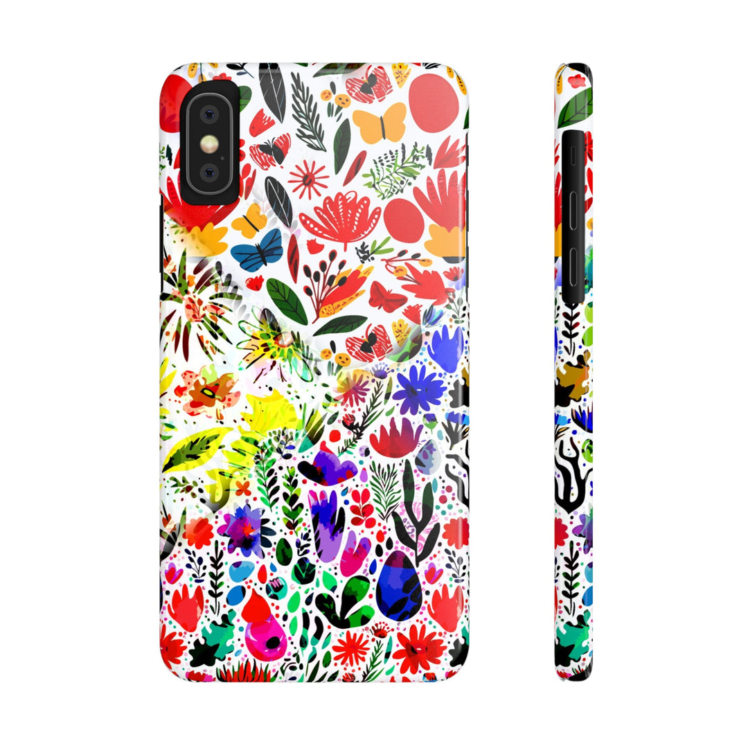 Slim Cute Phone Cases for Iphone | iPhone 15 Case | iPhone 15 Pro Max Case, Iphone 14, Iphone 14 Pro Max, Iphone 13, Flowers 4 Seasons - Studio40ParkLane