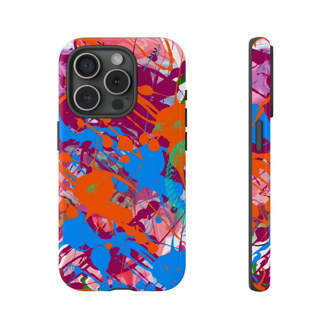 Cute IPhone Case | iPhone 15 Case | iPhone 15 Pro Max Case, Iphone 14 Case, Iphone 14 Pro Max Case IPhone Case for Art Lovers Fall Paint Splash - Studio40ParkLane