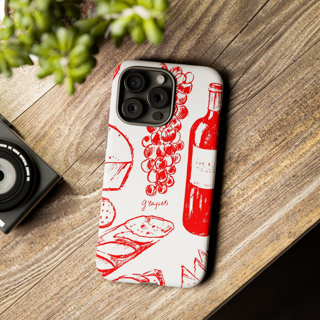 Impact Resistant, Italian French, Cute Phone Cases for Samsung S24, S23, S22, S21, IPhone 15 pro Iphone 14 pro Iphone 13 IPhone 12 Iphone 11 - Studio40ParkLane