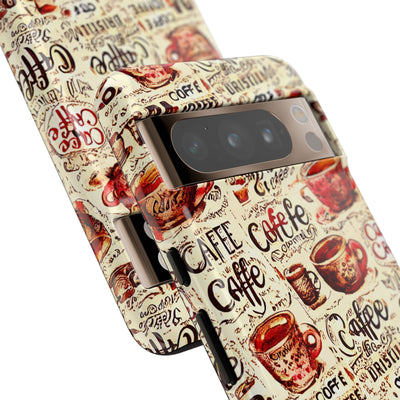 Impact Resistant, Paris Bistro Cafe, Cute Phone Cases for Samsung S24, S23, S22, S21, IPhone 15 pro Iphone 14 pro Iphone 13 IPhone 12 Iphone 11