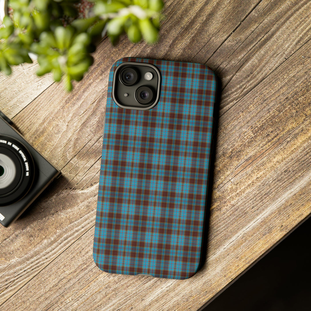 Cute IPhone Case | iPhone 15 Case | iPhone 15 Pro Max Case, Iphone 14 Case, Iphone 14 Pro Max Case IPhone Case for Art Lovers, Anderson Tartan - Studio40ParkLane
