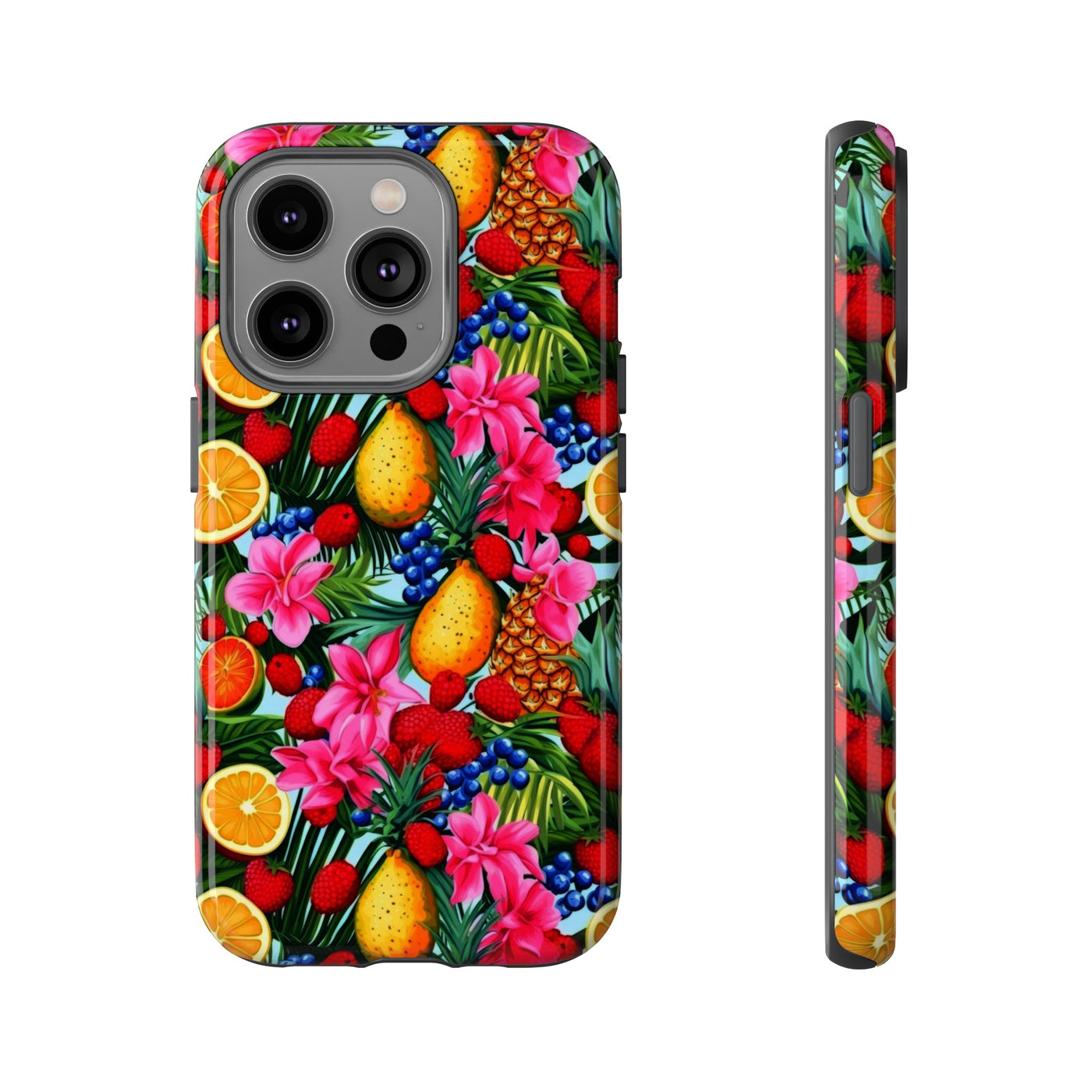 Cute Samsung Case | Cool Iphone Case | Summer Mixed Fruit, Samsung S24, S23, S22, S21, IPhone 15 Case | Iphone 14 Case, Iphone 13 Case