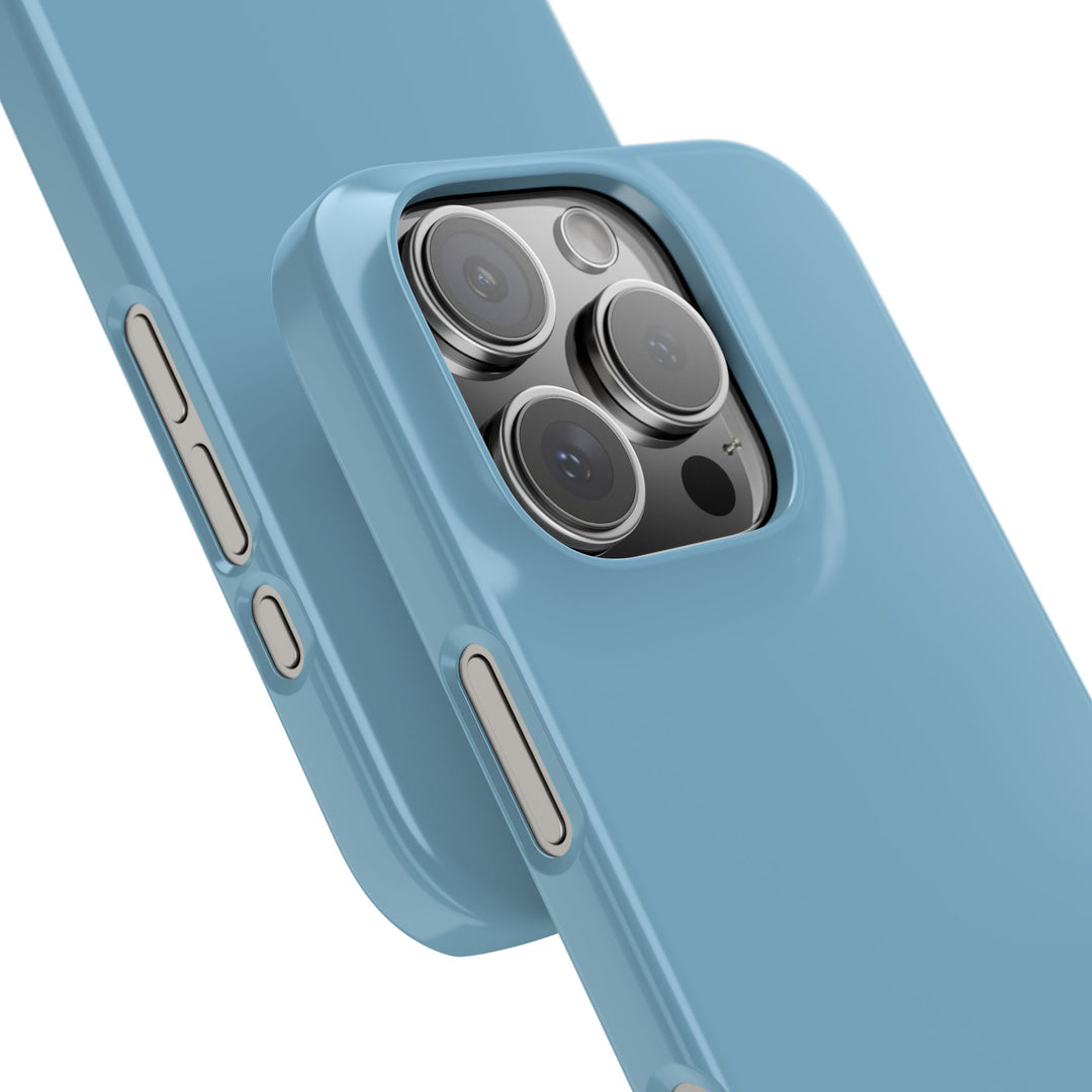 Slim Light Baby Blue Gift for Her Aesthetic Cute Phone Case for Iphone 16 - | iPhone 15 Pro Max Case | iPhone 14 Case 13 12 11 10 9 8 7 - Studio40ParkLane