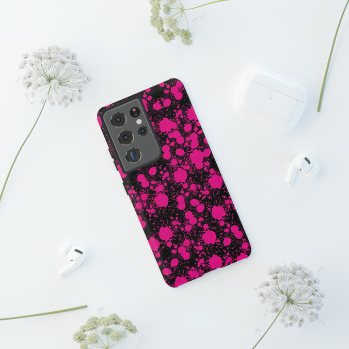 Samsung Galaxy Phone Case | Galaxy S23, S22, S21, S20 | Luxury Case Double Layered | Impact Resistant | Fashionable - PaintBlots 5 - Studio40ParkLane